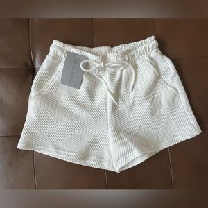 See and Be Seen Women's White Shorts